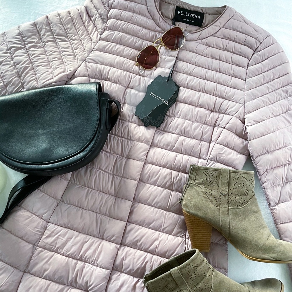 Bellivera Women’s Quilted Lightweight Puffer Coat NWT